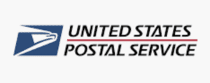 Partial logo of the United States Postal Service.